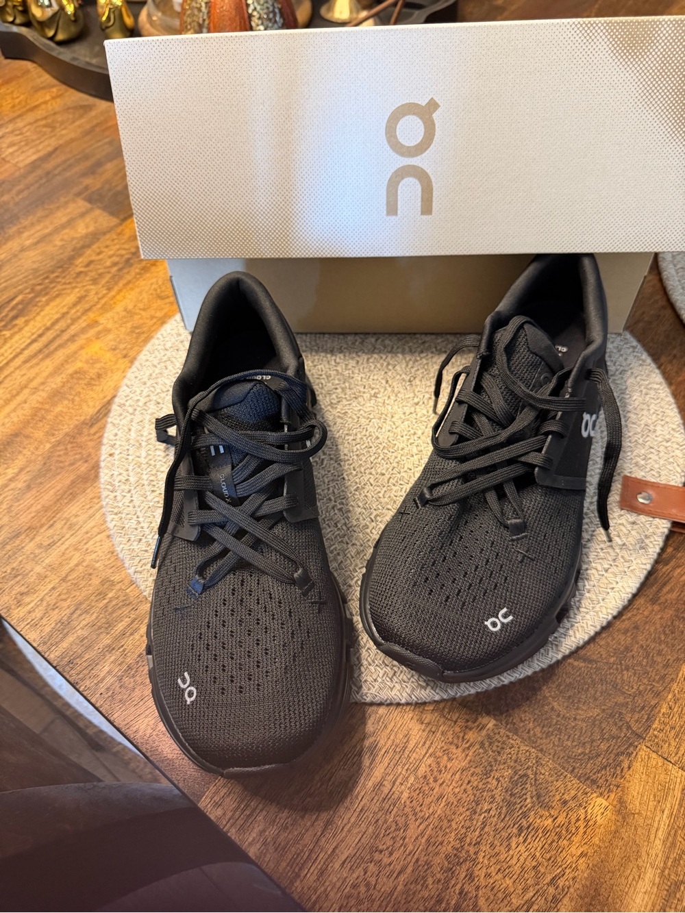 On CloudWomen Lightweight Black Running Sneakers
